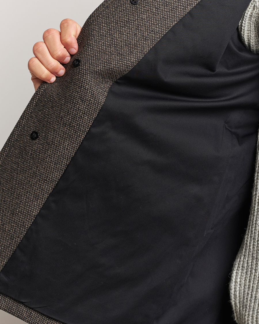 Mies | Takit | Gloverall | Wool Worker Shirt Jacket Black/White