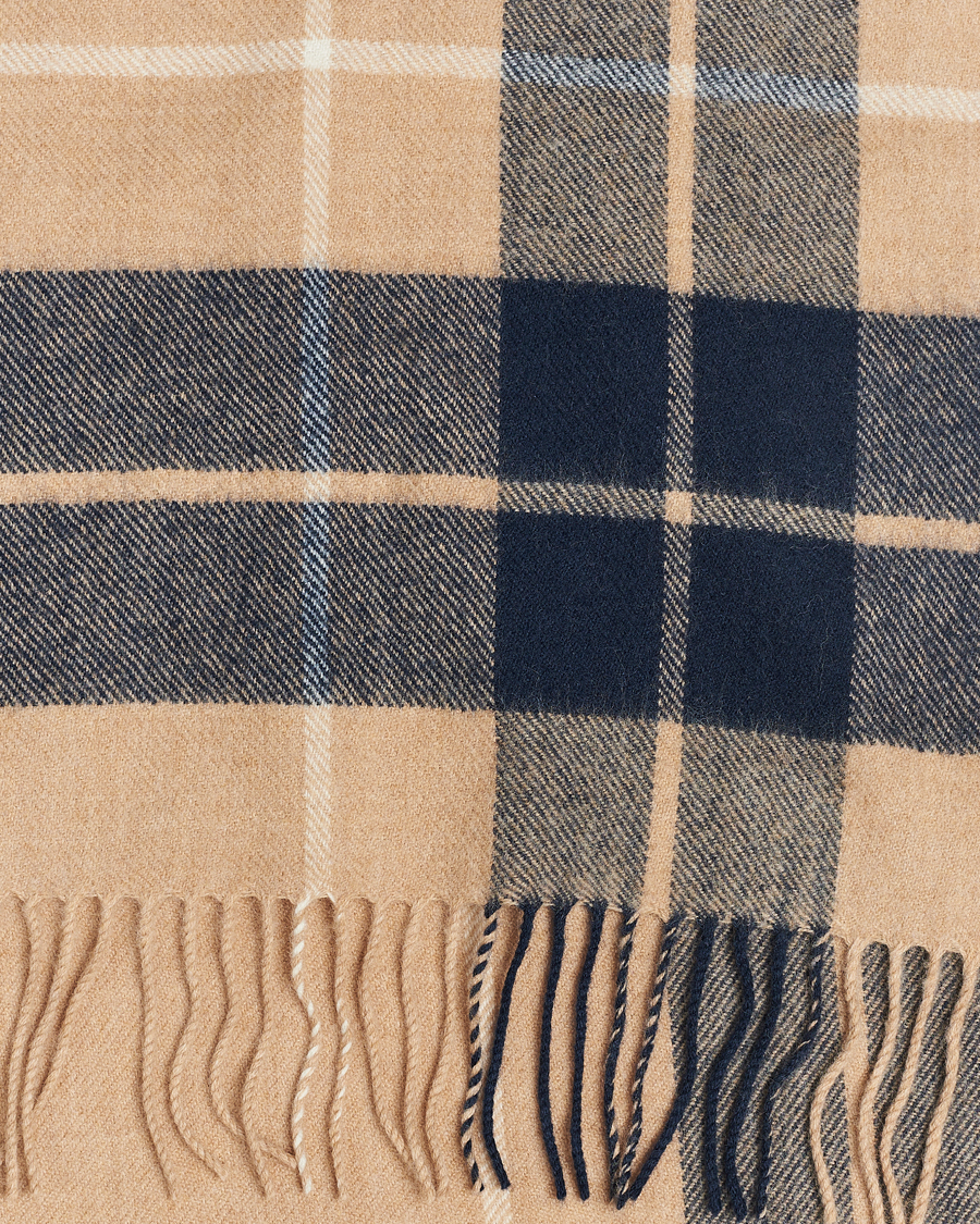 Mies | Gloverall Lambswool Scarf Camel Check | Gloverall | Lambswool Scarf Camel Check