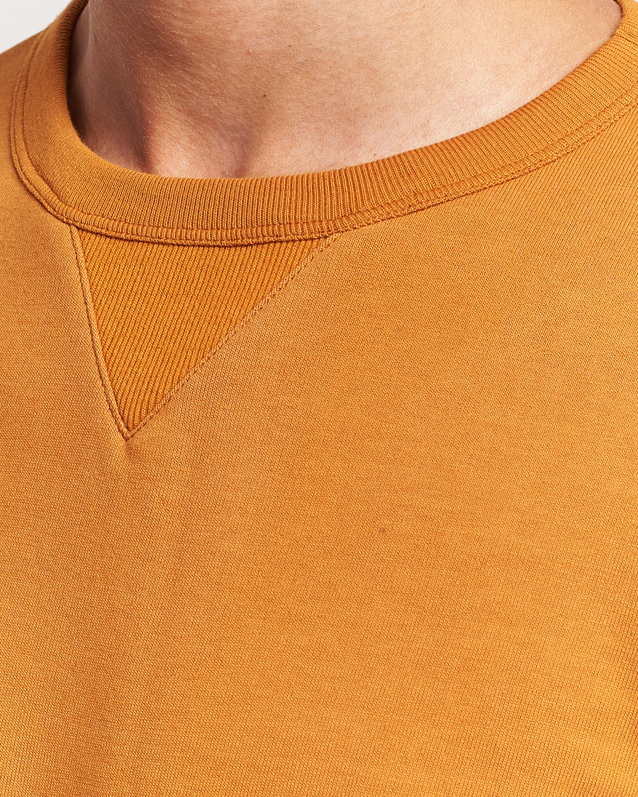 Mies | Puserot | Merz b. Schwanen | Organic Cotton Crew Neck Sweatshirt Desert Sun