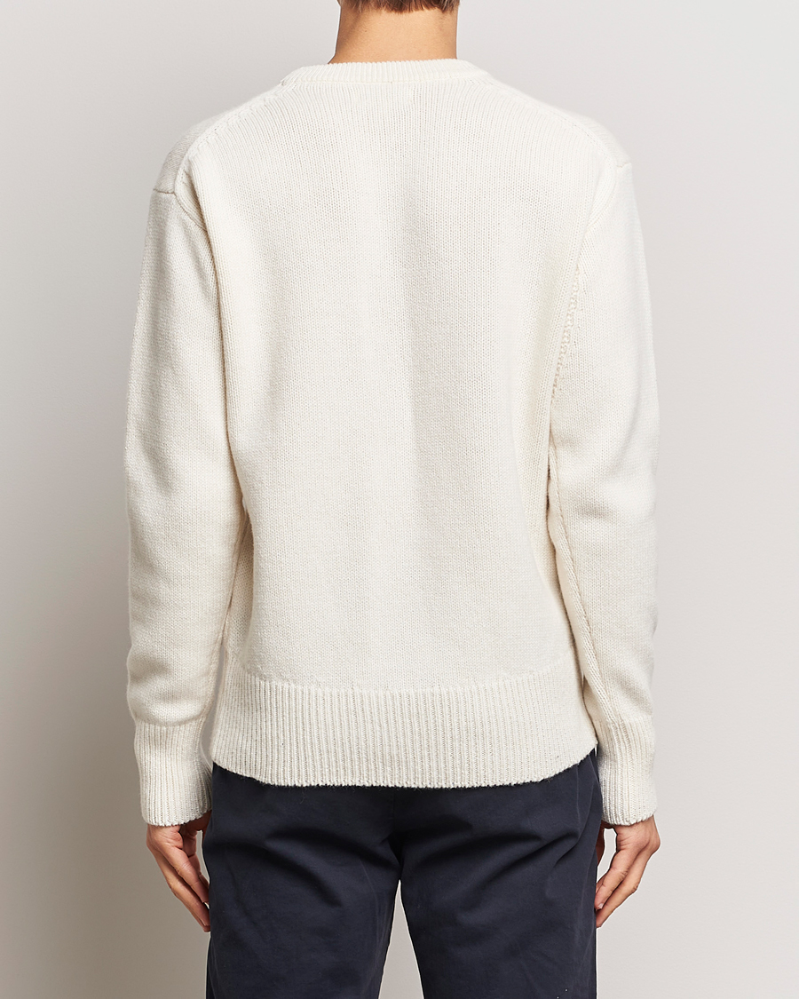 Mies | Puserot | Merz b. Schwanen | Merino/Cashmere Pullover Nature