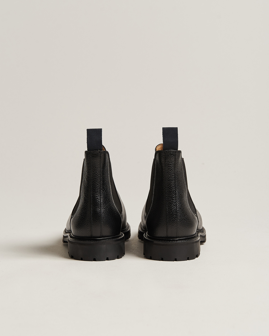 Mies | Nilkkurit | Crockett & Jones | Chelsea 11 Black Calf Grained