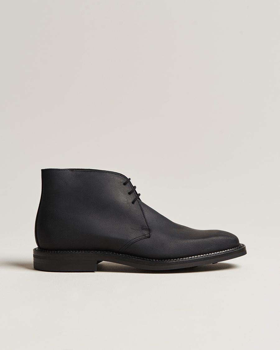 Mies | Nilkkurit | Crockett & Jones | Molton Chukka Black Rough-Out Suede