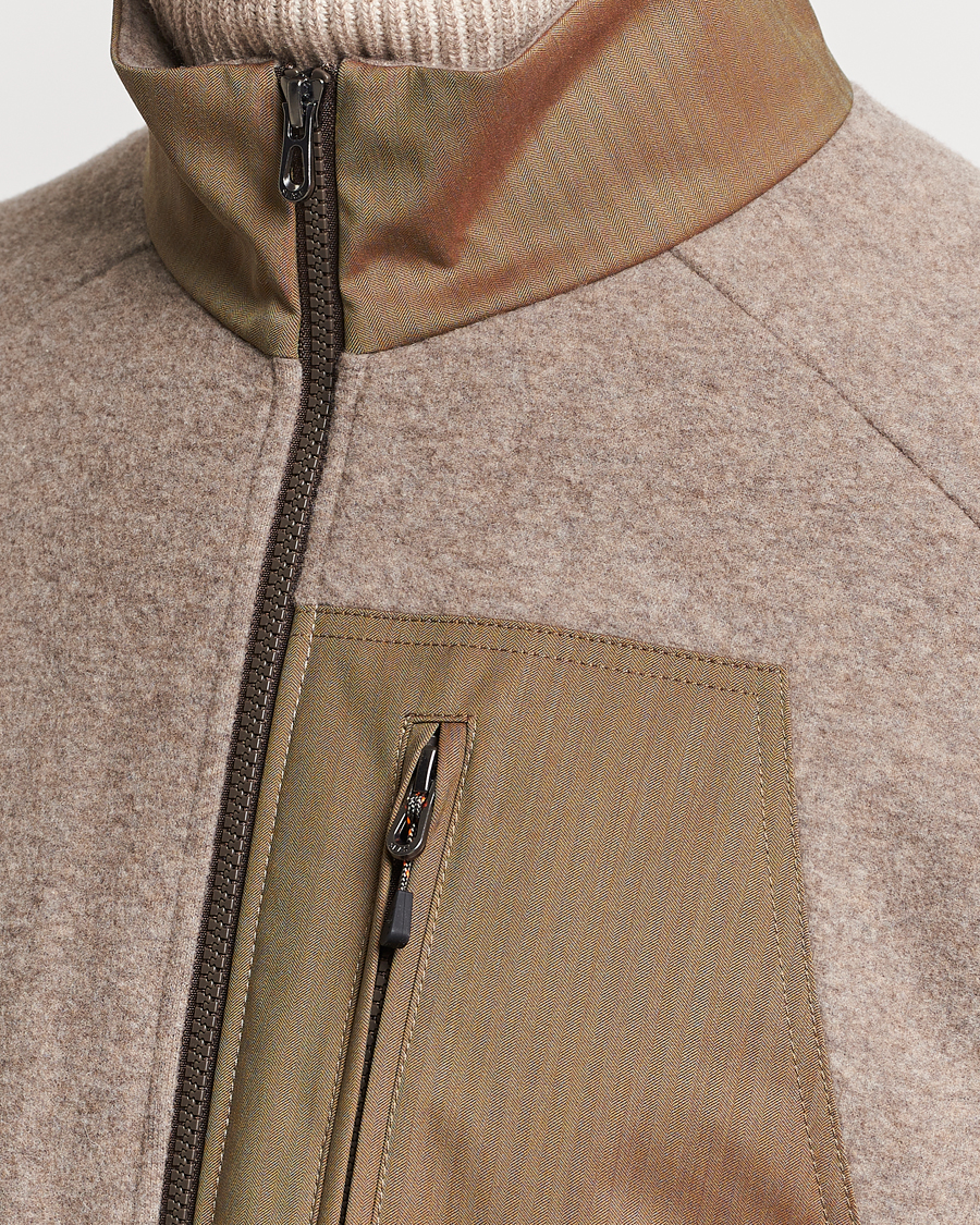 Mies | Takit | SEASE | Explorer Cashmere Fleece Vest Oyster