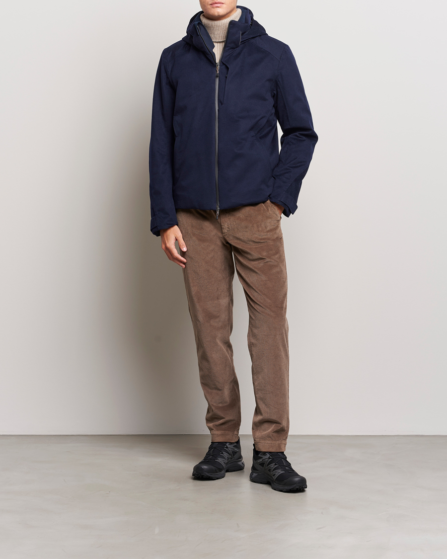Mies | Takit | SEASE | Balma Cashmere Down Jacket Navy