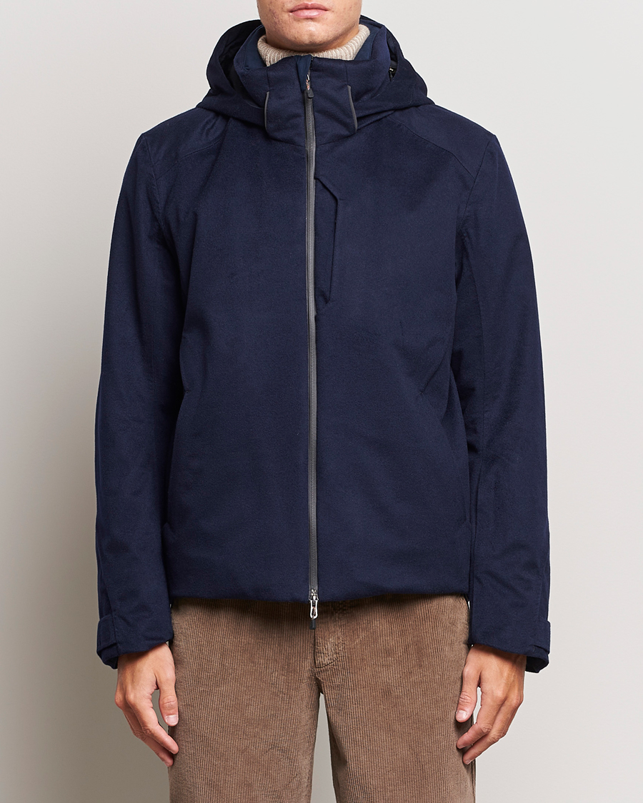 Mies | Takit | SEASE | Balma Cashmere Down Jacket Navy