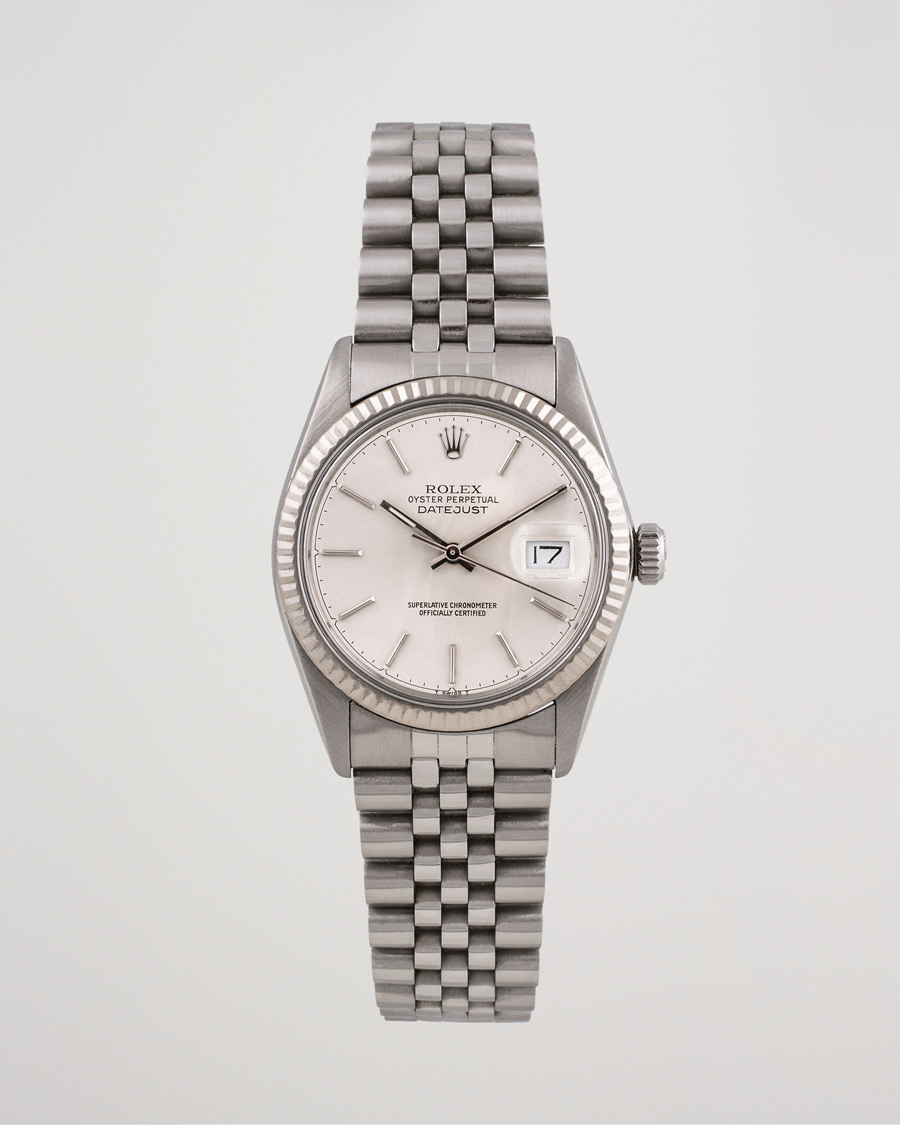 Mies | Rolex Pre-Owned Datejust 16014 Oyster Perpetual Steel Silver Steel Steel Silver | Rolex Pre-Owned | Datejust 16014 Oyster Perpetual Steel Silver Steel Steel Silver