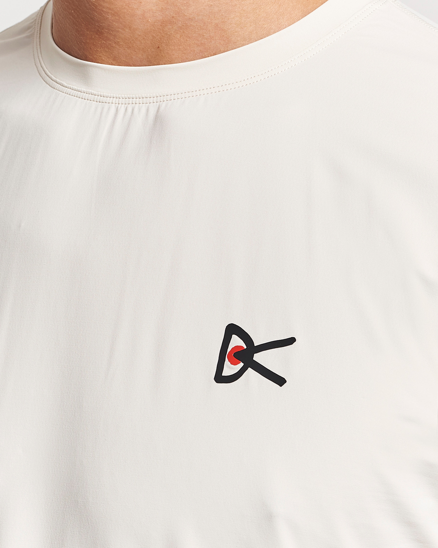 Mies | T-paidat | District Vision | Ultralight Aloe Short Sleeve Mushroom