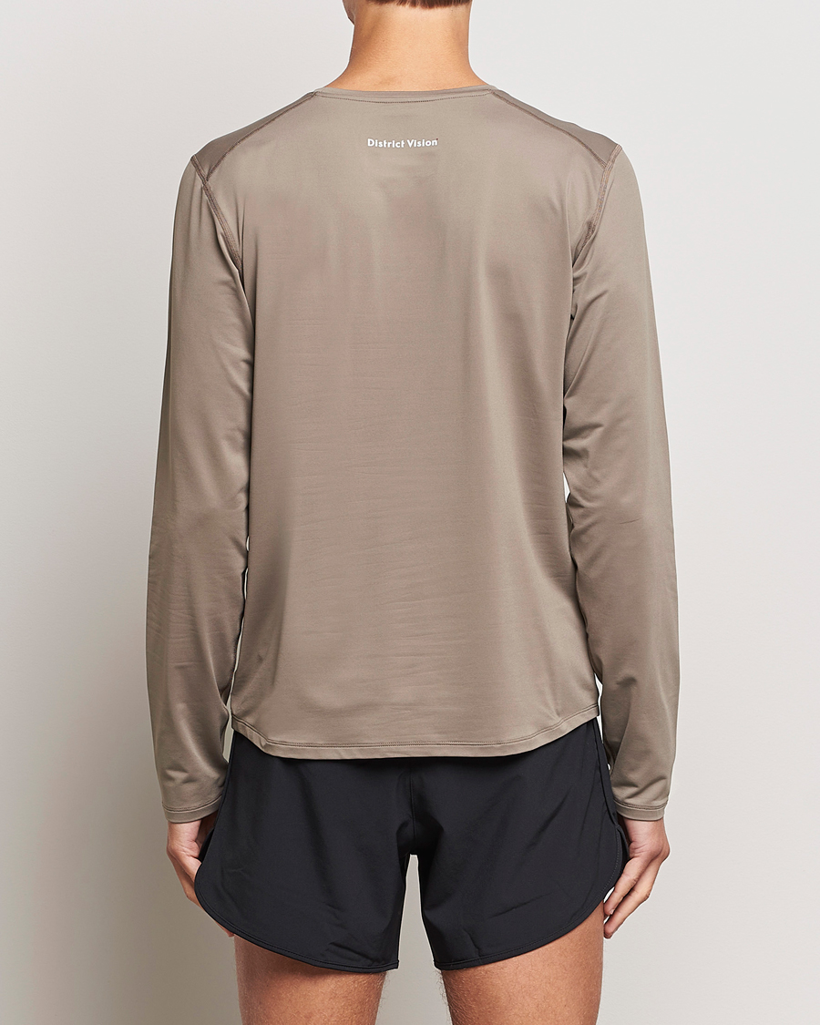 Mies | T-paidat | District Vision | Lightweight Long Sleeve T-Shirt Silt