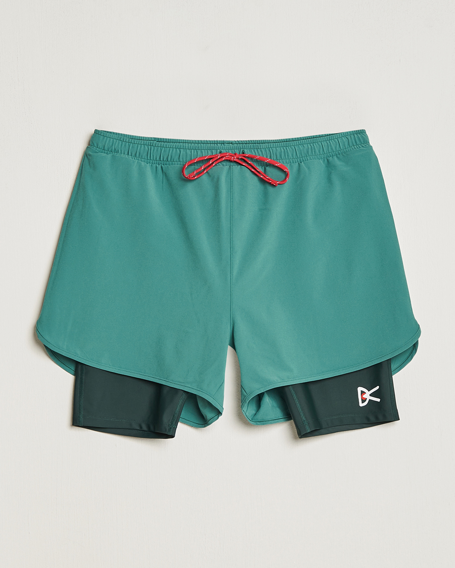 Mies | Shortsit | District Vision | Layered Pocketed Trail Shorts Pine