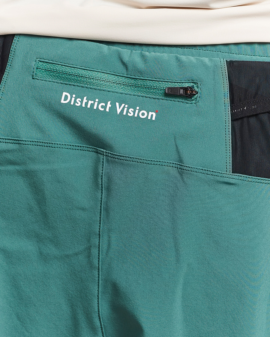 Mies | Shortsit | District Vision | Layered Pocketed Trail Shorts Pine