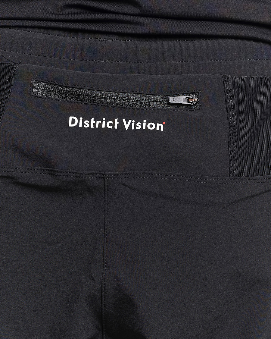 Mies | Shortsit | District Vision | 5 Inch Training Shorts Black
