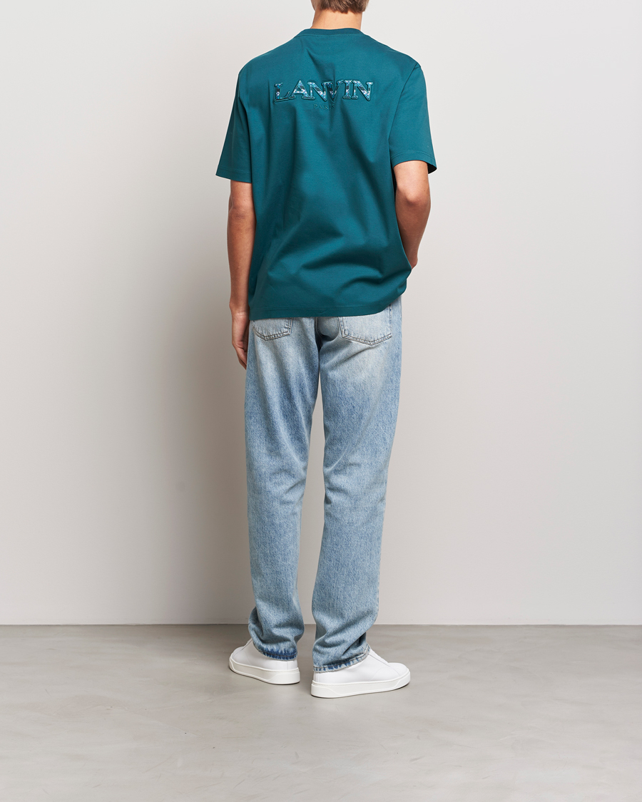 Mies | T-paidat | Lanvin | Curb Back Logo T-Shirt Dragon