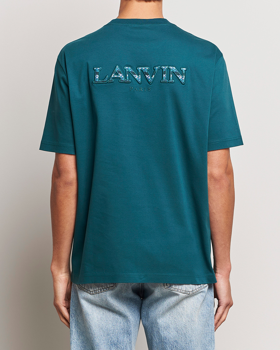 Mies | T-paidat | Lanvin | Curb Back Logo T-Shirt Dragon