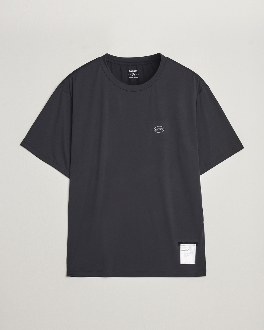 Mies | T-paidat | Satisfy | AuraLite T-Shirt Black