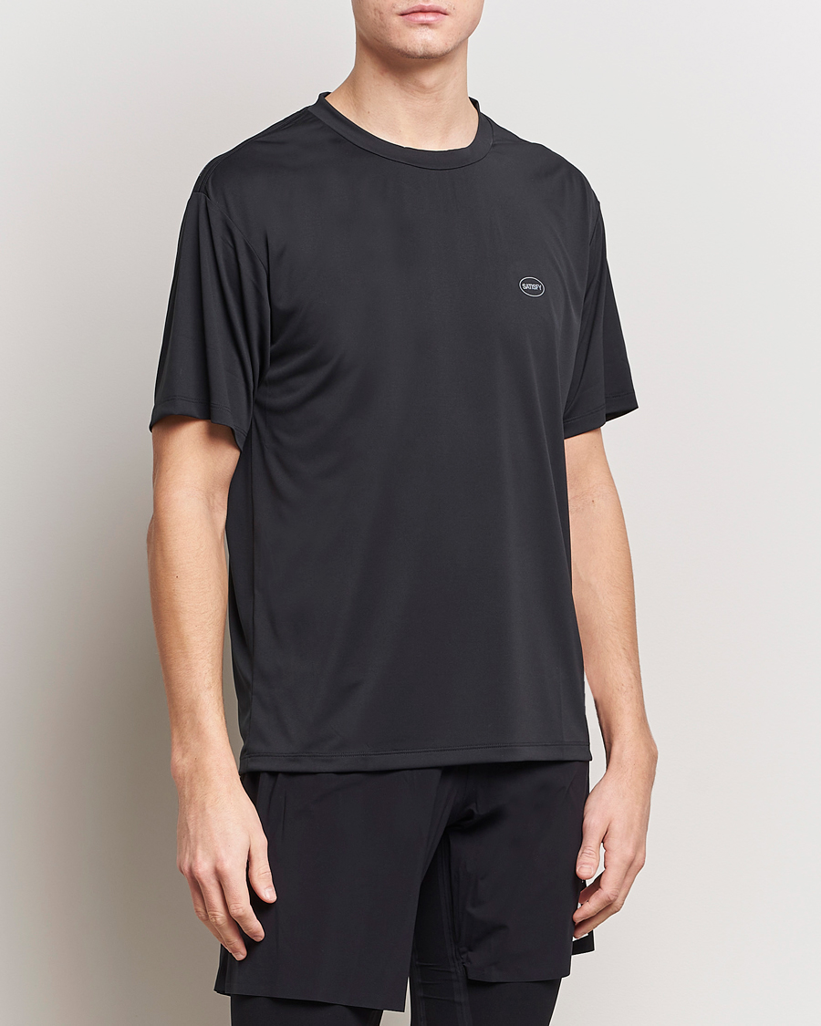 Mies | T-paidat | Satisfy | AuraLite T-Shirt Black