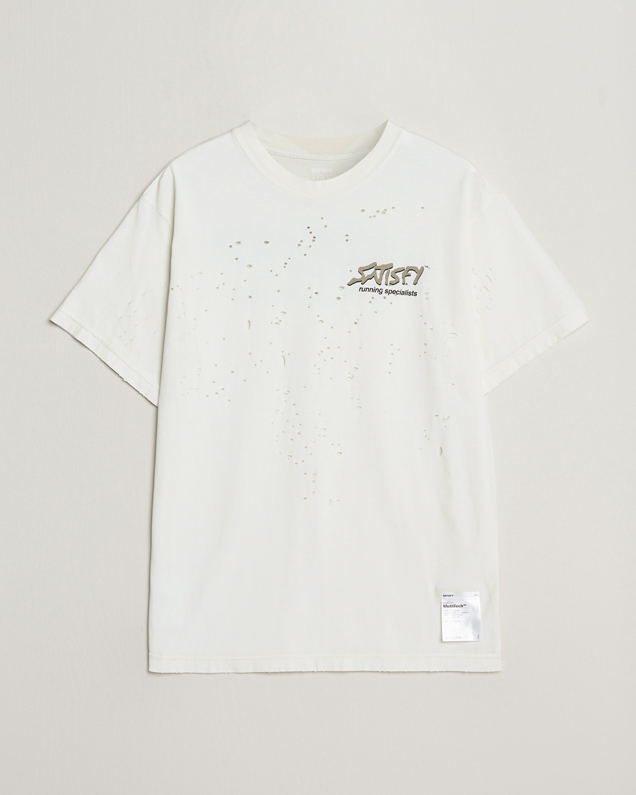 Mies | T-paidat | Satisfy | MothTech T-Shirt Off White