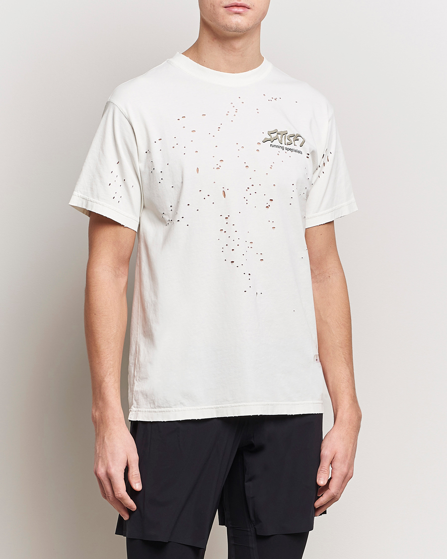 Mies |  | Satisfy | MothTech T-Shirt Off White