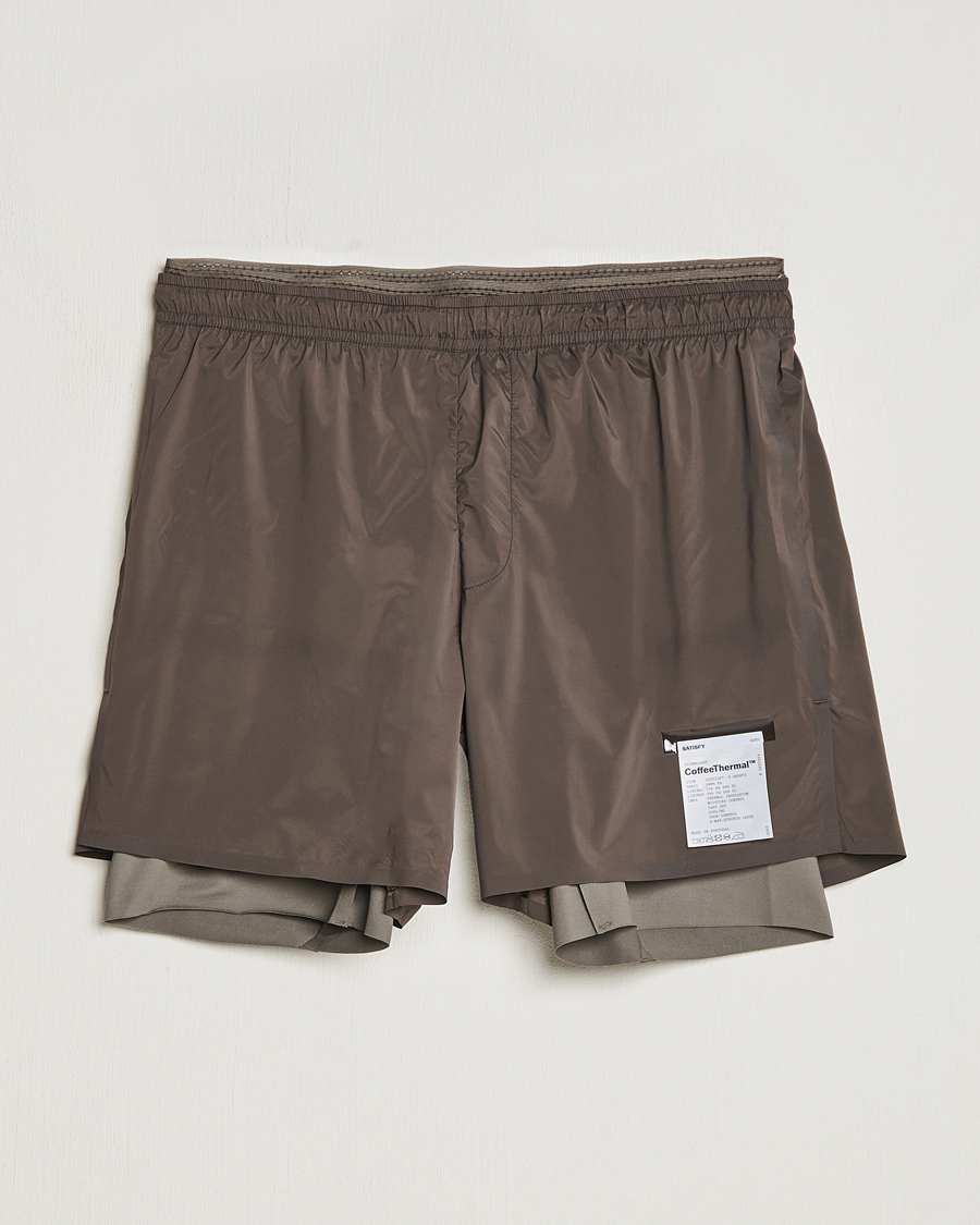 Mies | Shortsit | Satisfy | CoffeeThermal 8 Inch Shorts Quicksand