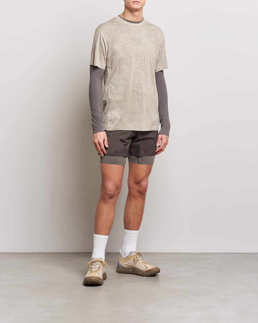 Mies | Shortsit | Satisfy | CoffeeThermal 8 Inch Shorts Quicksand