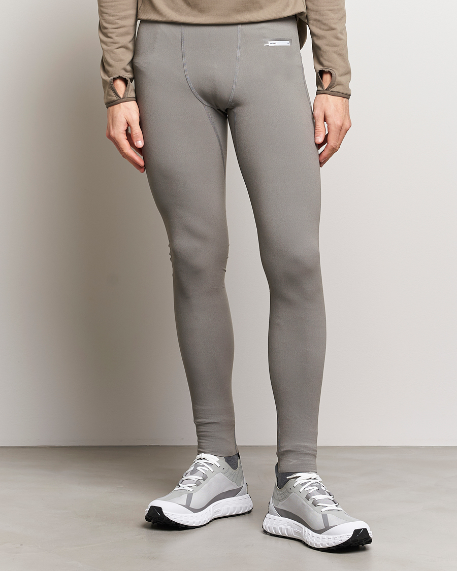 Mies | Housut | Satisfy | CoffeeThermal Tights Dark Natural