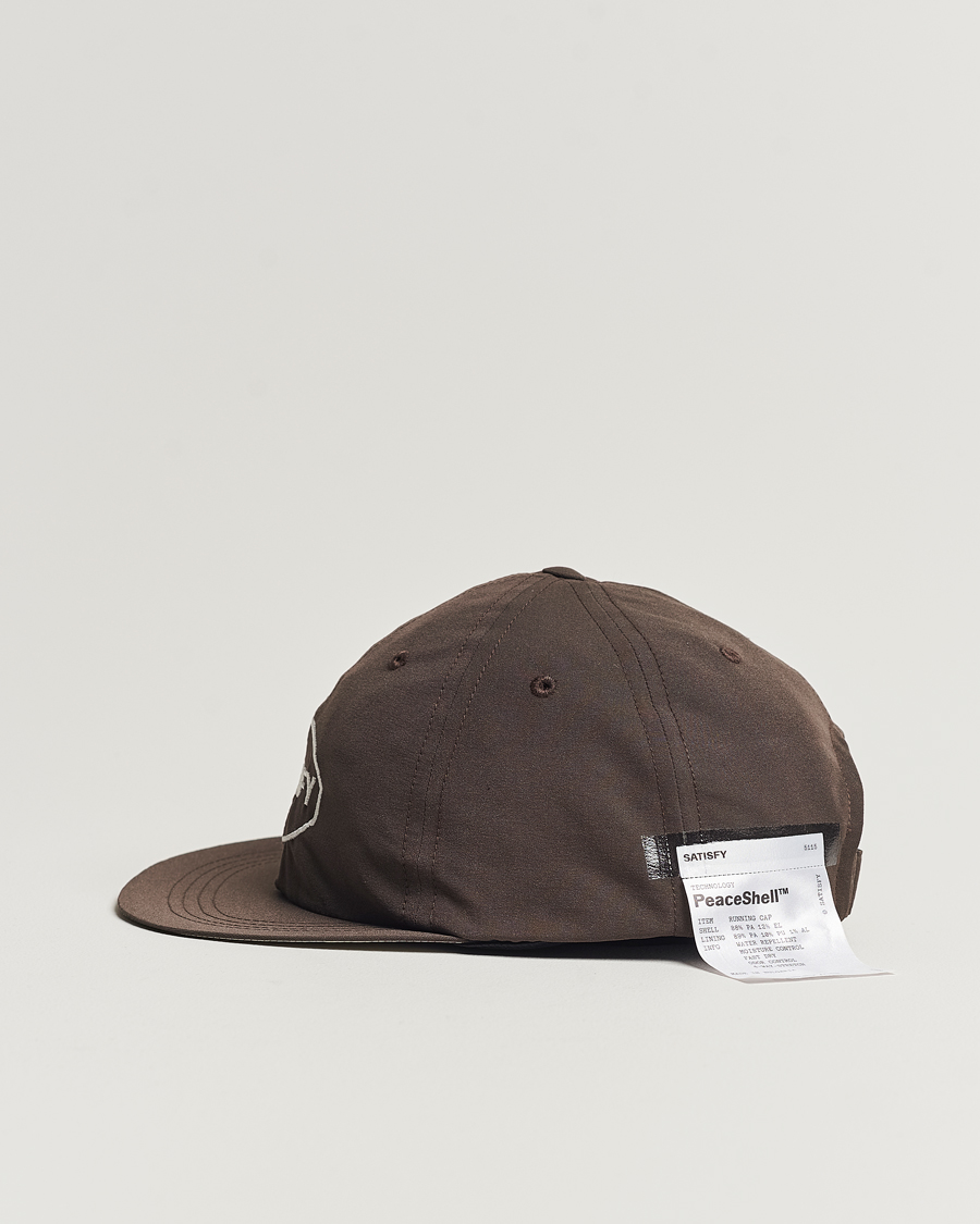 Mies | Satisfy PeaceShell Running Cap Brown | Satisfy | PeaceShell Running Cap Brown