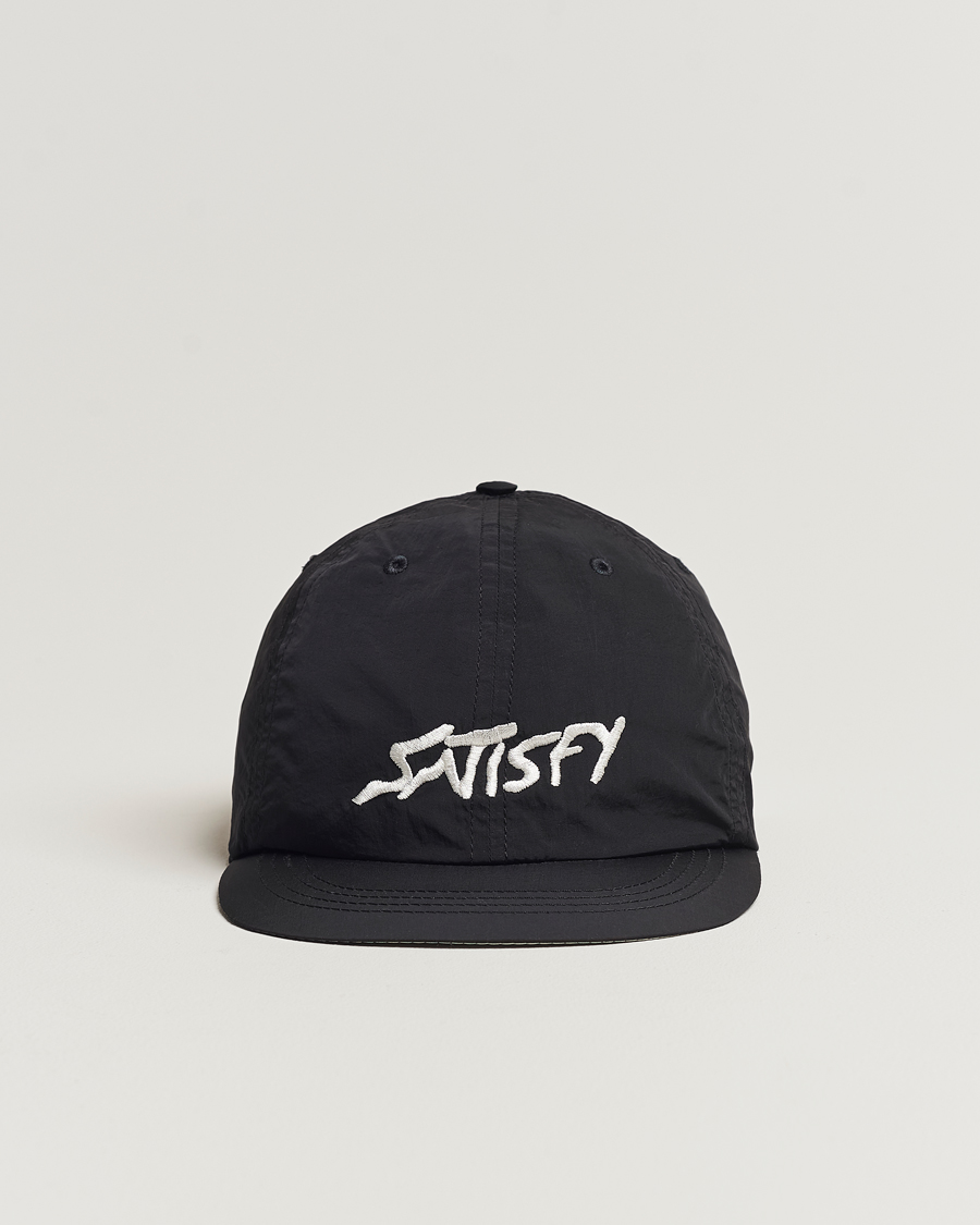 Mies | Satisfy FliteSilk Running Cap Black | Satisfy | FliteSilk Running Cap Black
