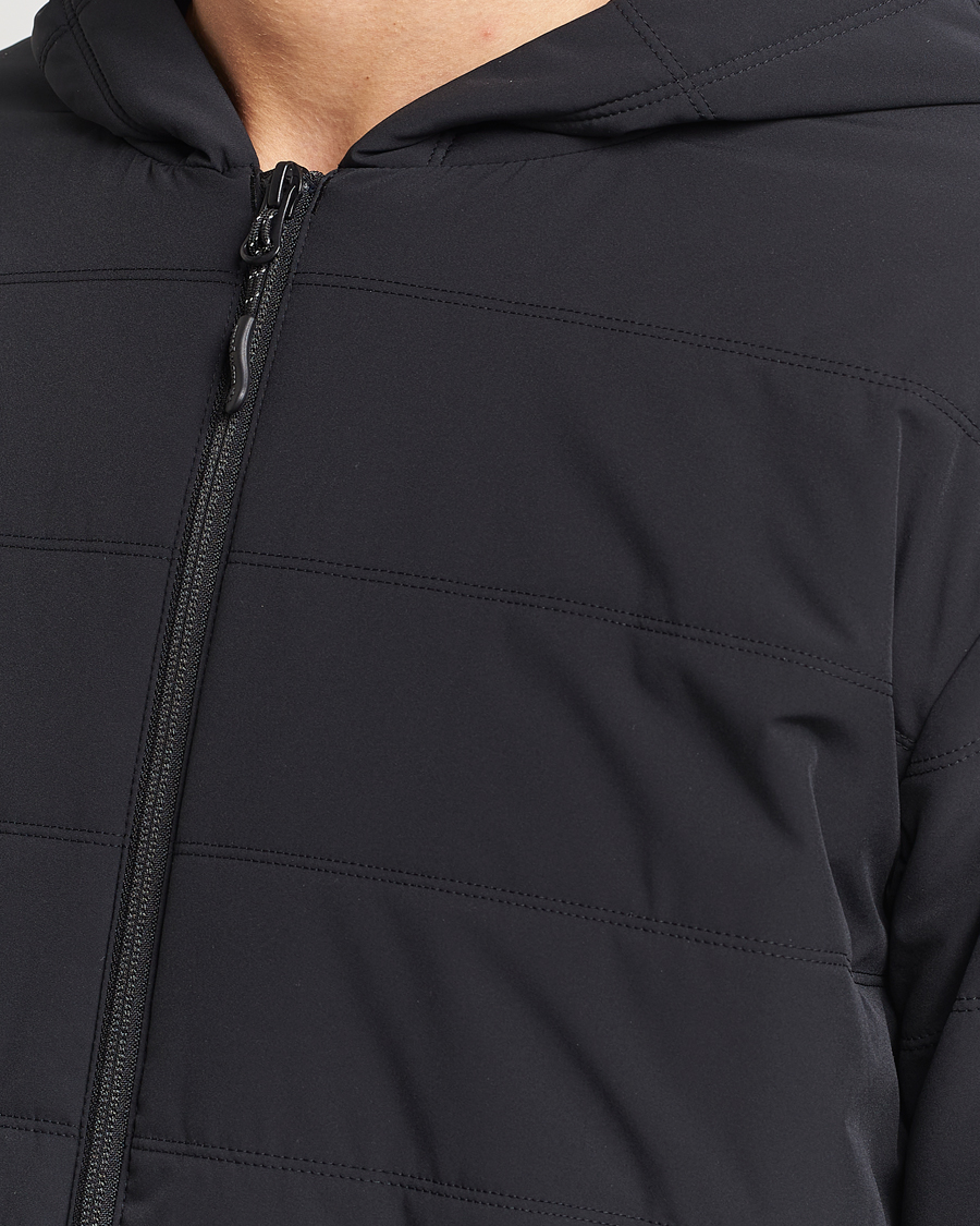 Mies | Takit | Snow Peak | Flexible Insulated Zip Hoodie Black