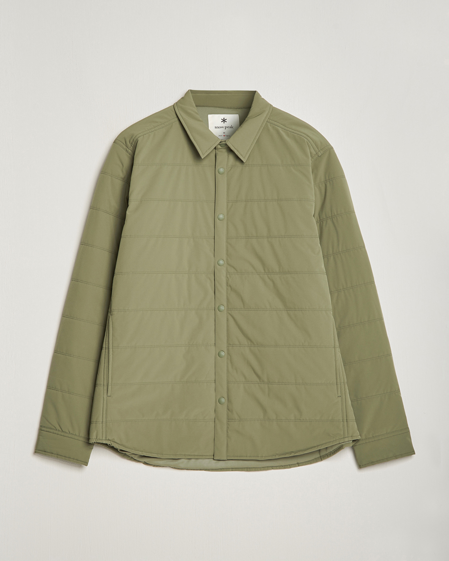 Mies | Takit | Snow Peak | Flexible Insulated Shirt Olive