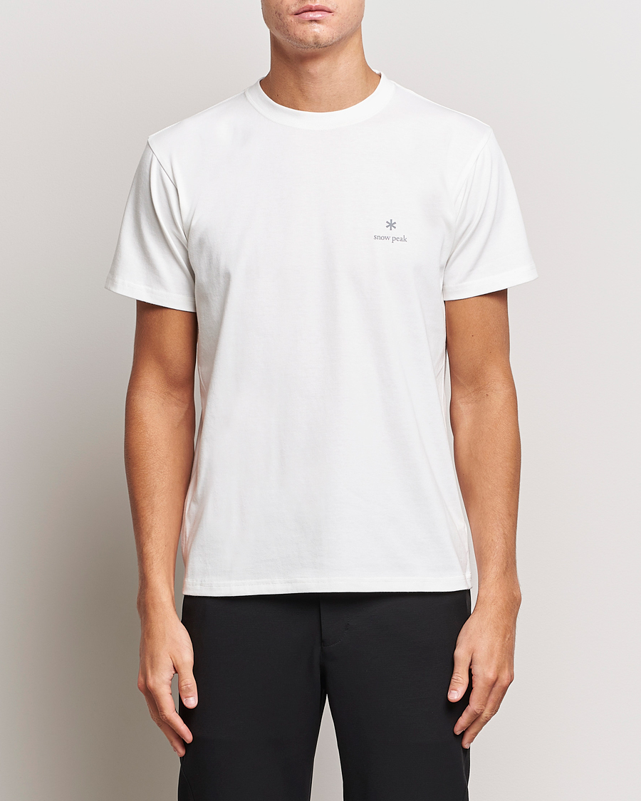 Mies | Snow Peak | Snow Peak | Logo T-Shirt White