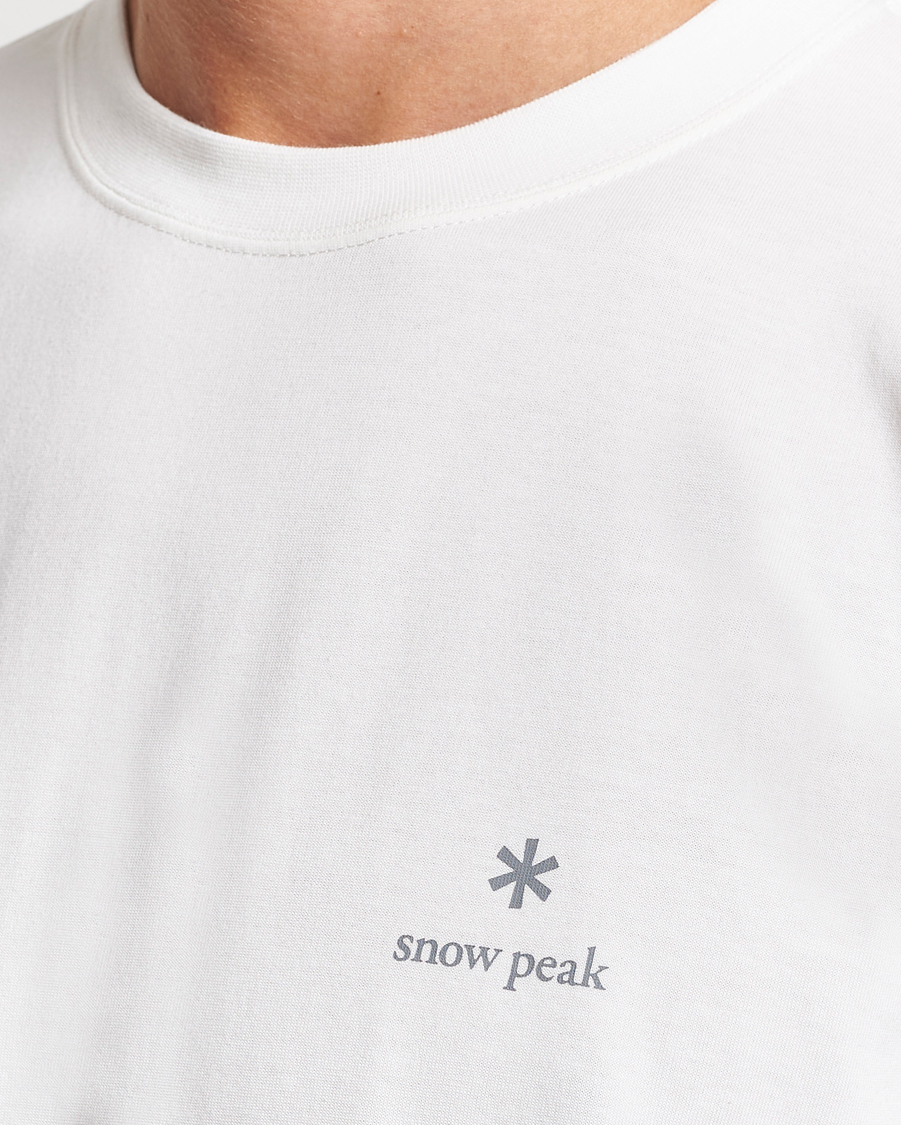 Mies | T-paidat | Snow Peak | Logo T-Shirt White