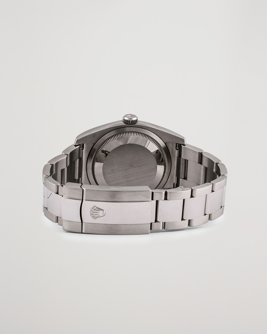 Mies | Rolex Pre-Owned Datejust 116200 Oyster Perpetual Steel Black Steel Blue | Rolex Pre-Owned | Datejust 116200 Oyster Perpetual Steel Black Steel Blue