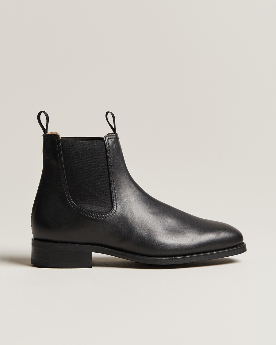 Mies | Nilkkurit | Myrqvist | Granhult Chelsea Boot Black Calf