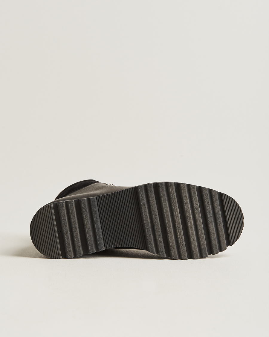 Mies | Myrqvist Duved II Laced Boot Black Grain Calf | Myrqvist | Duved II Laced Boot Black Grain Calf