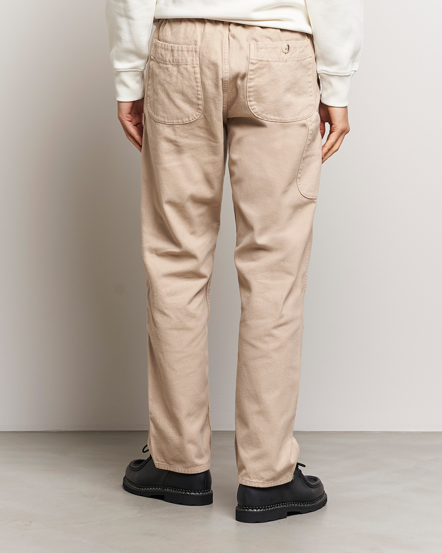 Mies | Housut | orSlow | French Work Pants Beige
