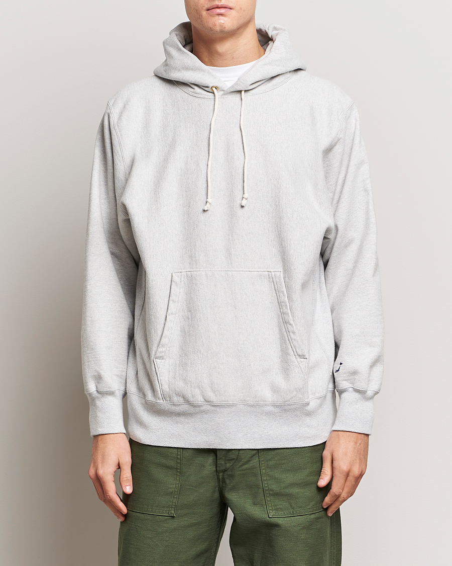 Mies | Puserot | orSlow | Heavy Weight Vintage Hoodie Light Grey