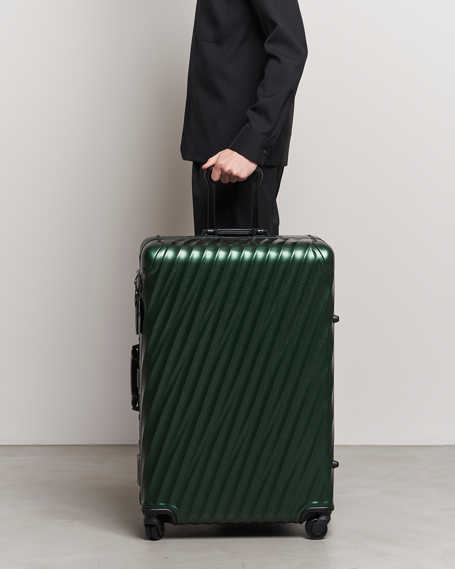 Mies | TUMI Extended Trip Aluminum Packing Case Texture Green | TUMI | Extended Trip Aluminum Packing Case Texture Green