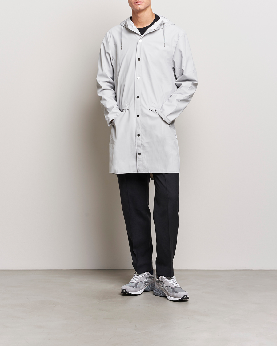 Mies | Takit | RAINS | Long Jacket Ash