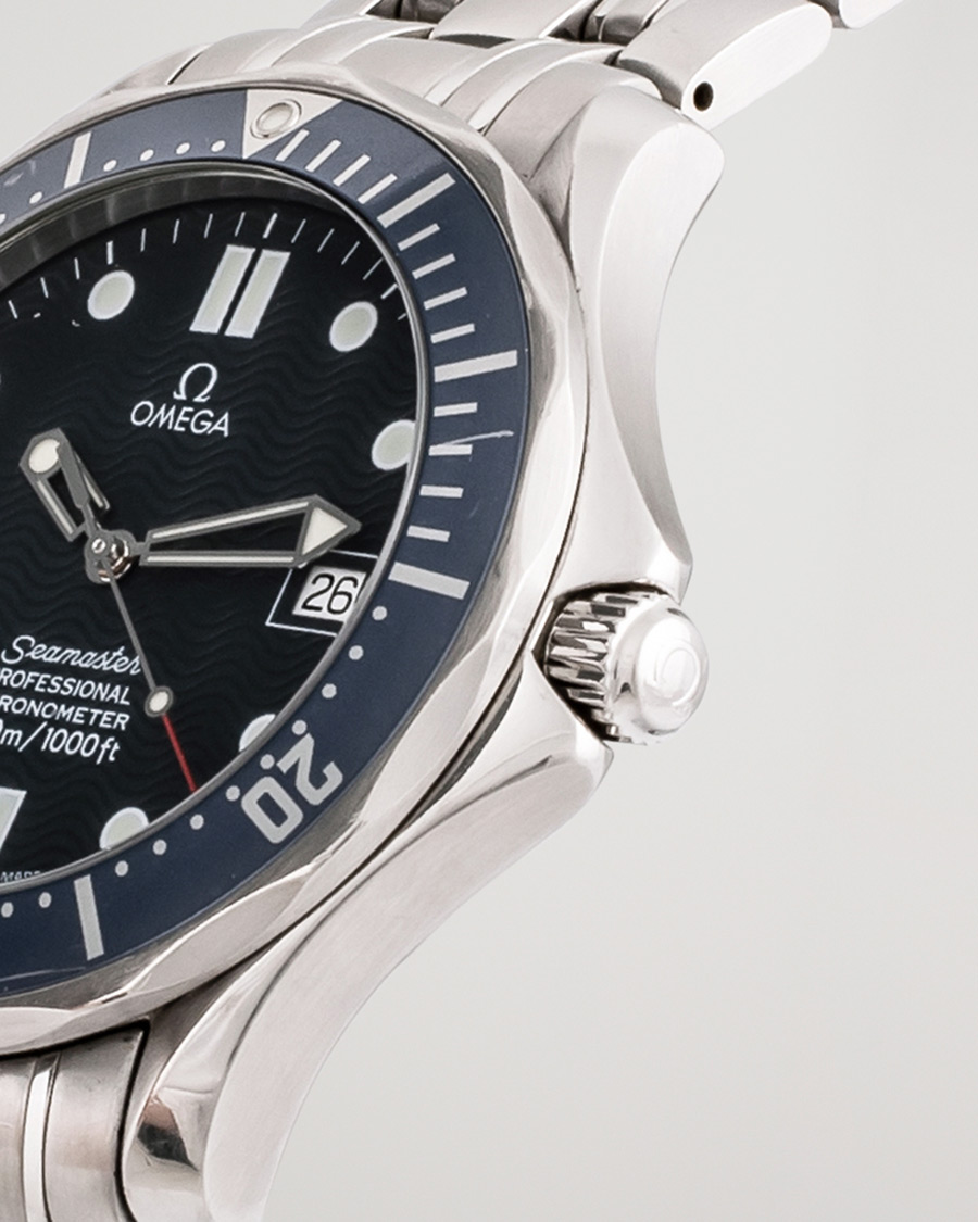 Mies | Pre-Owned & Vintage Watches | Omega Pre-Owned | Seamaster Diver 300M 25318000 Steel Blue