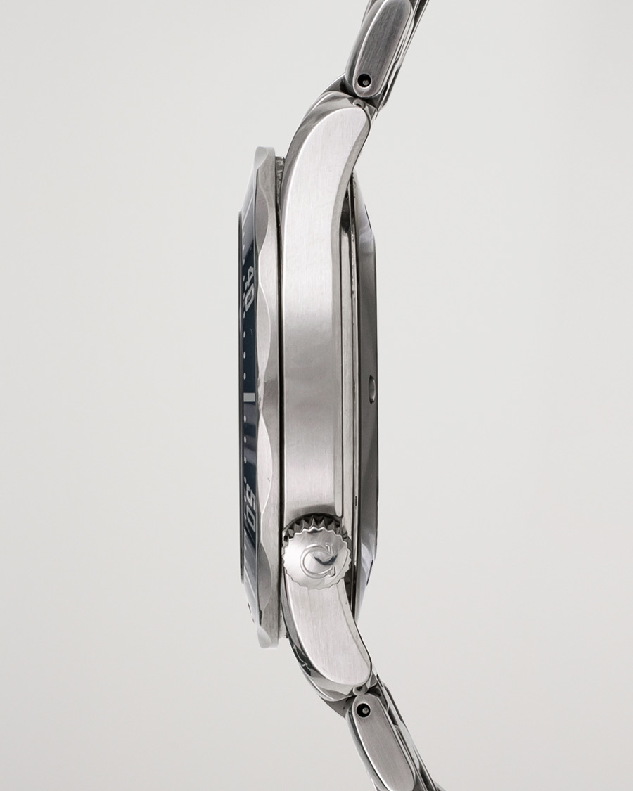 Mies | Omega Pre-Owned Seamaster Diver 300M 25318000 Steel Blue | Omega Pre-Owned | Seamaster Diver 300M 25318000 Steel Blue