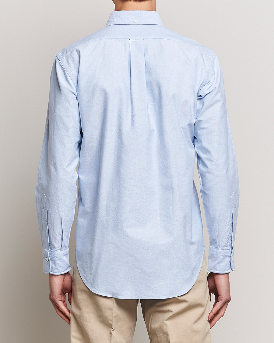 Mies | Kauluspaidat | Kamakura Shirts | Vintage Ivy Oxford Button Down Shirt Light Blue