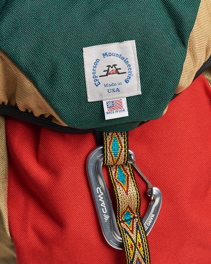 Mies | Epperson Mountaineering Medium Climb Pack Green/Barn Red | Epperson Mountaineering | Medium Climb Pack Green/Barn Red