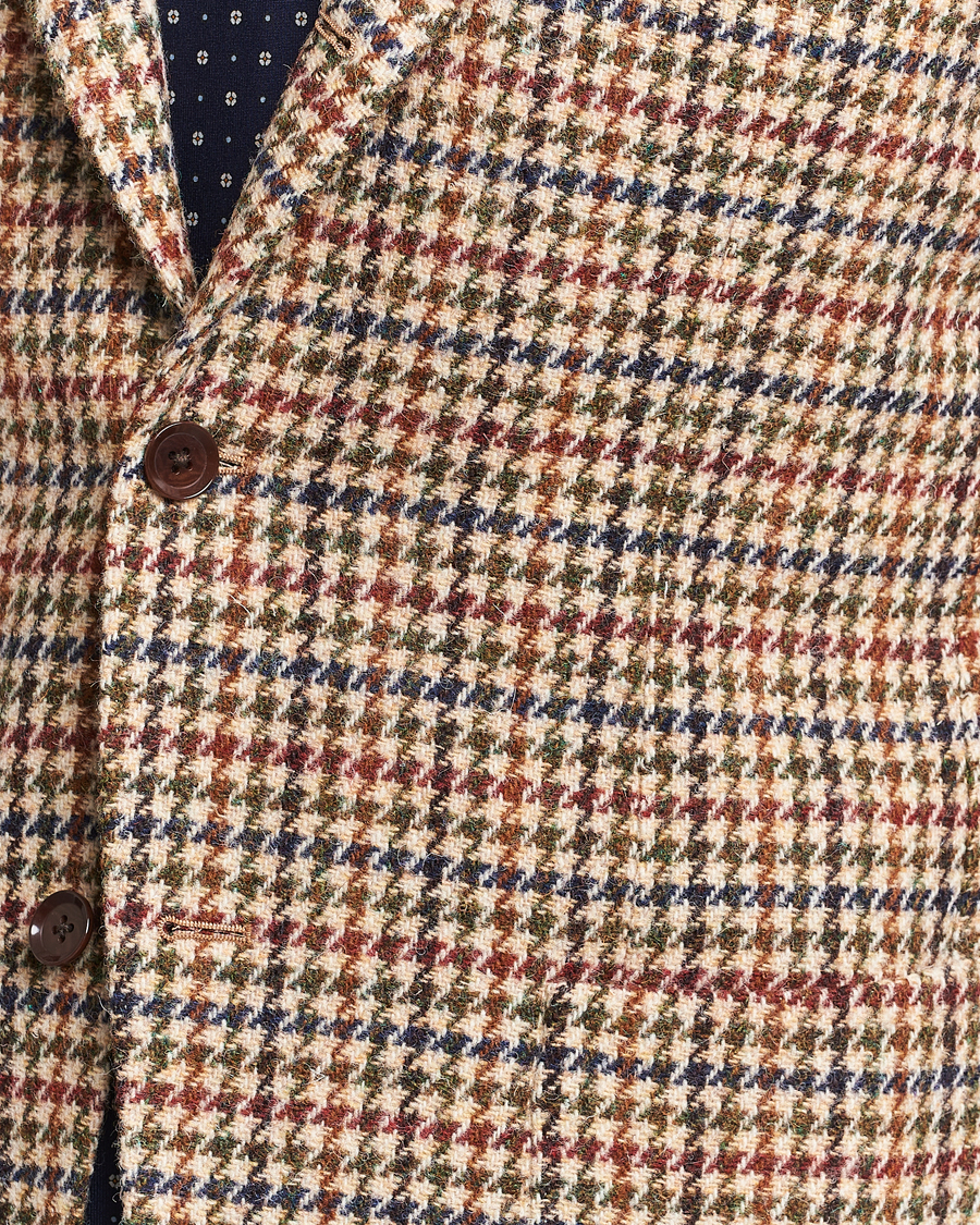 Mies | Pikkutakit | Beams F | Harris Tweed Gunclub Check Blazer Brown