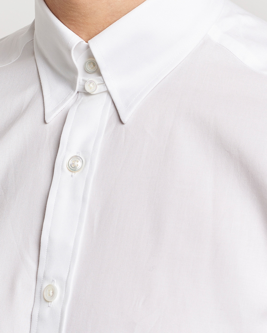 Mies | Kauluspaidat | Beams F | Oxford Tab Collar Shirt White