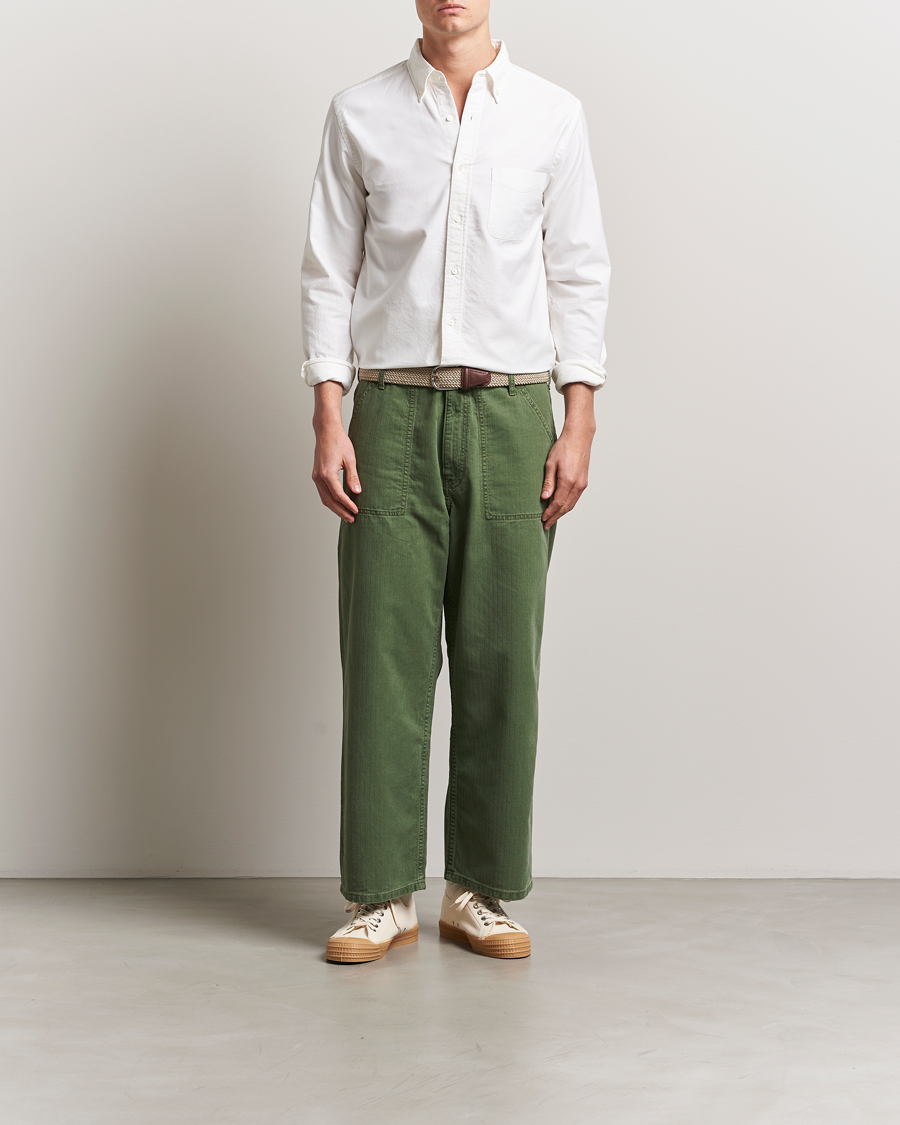 Mies | Kauluspaidat | BEAMS PLUS | Oxford Button Down Shirt White