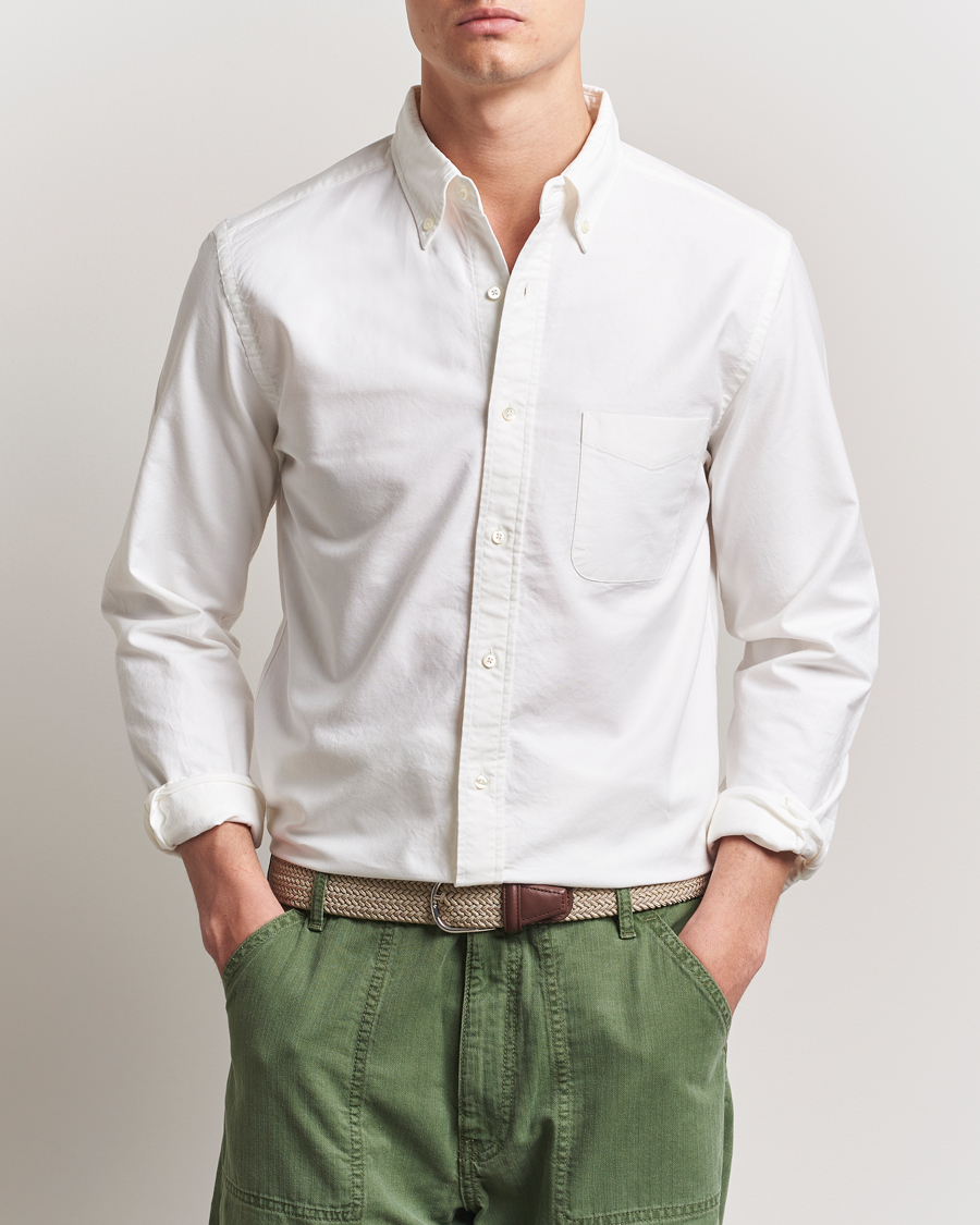 Mies | Kauluspaidat | BEAMS PLUS | Oxford Button Down Shirt White