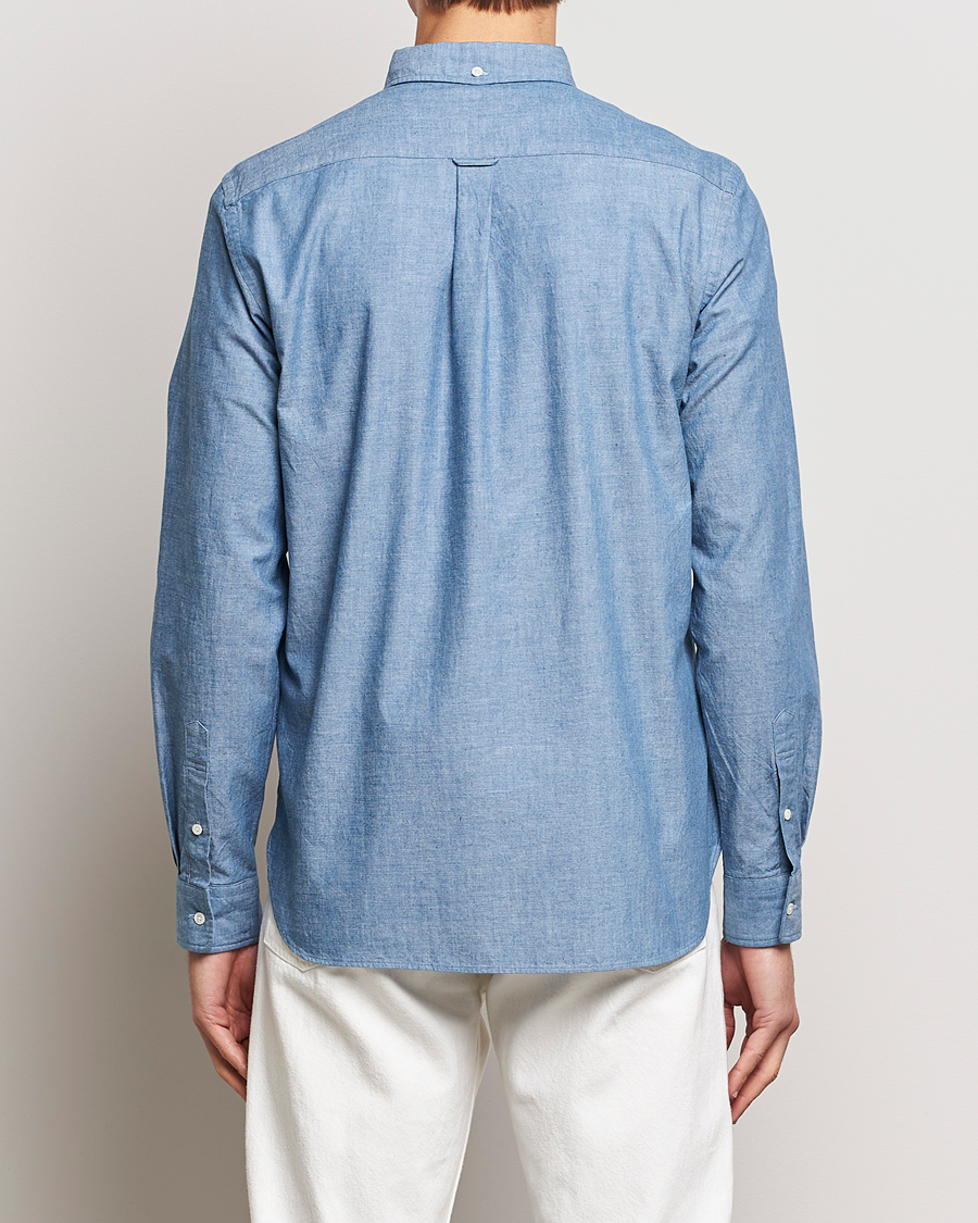 Mies | Kauluspaidat | BEAMS PLUS | Chambray Button Down Shirt Blue