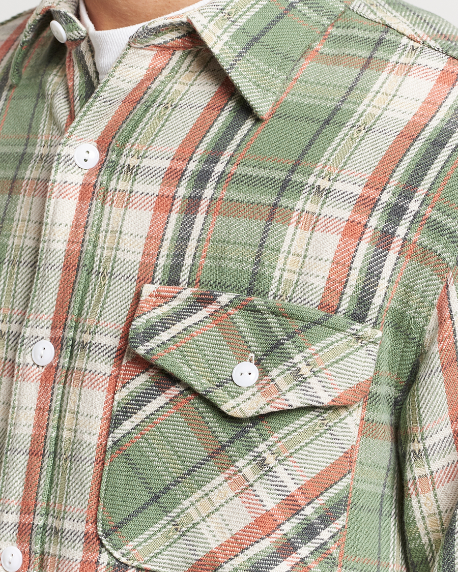 Mies | Kauluspaidat | BEAMS PLUS | Dobby Guide Overshirt Pale Green