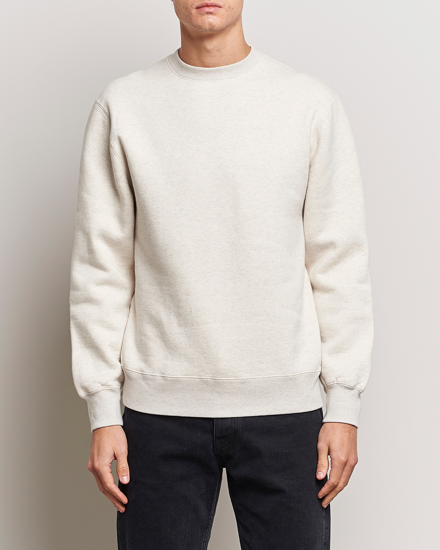 Mies | Puserot | BEAMS PLUS | Japanese Crewneck Sweatshirt Off White