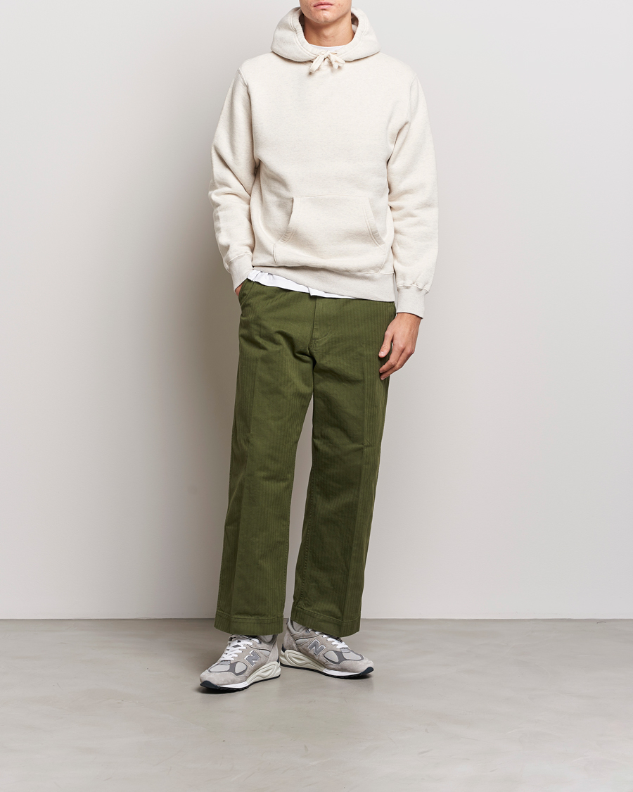 Mies | Puserot | BEAMS PLUS | Japanese Pullover Hoodie Off White