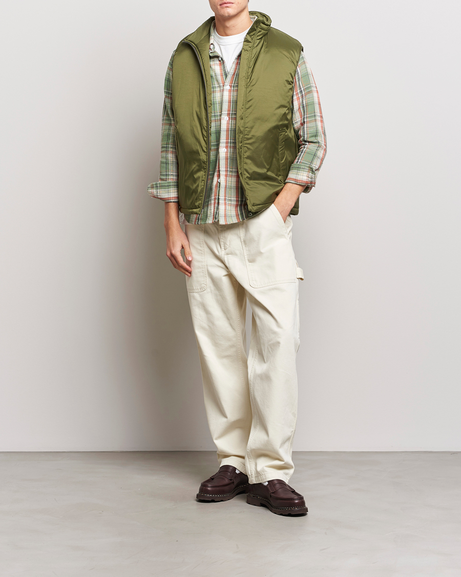 Mies | Takit | BEAMS PLUS | MIL Puffer Vest Olive